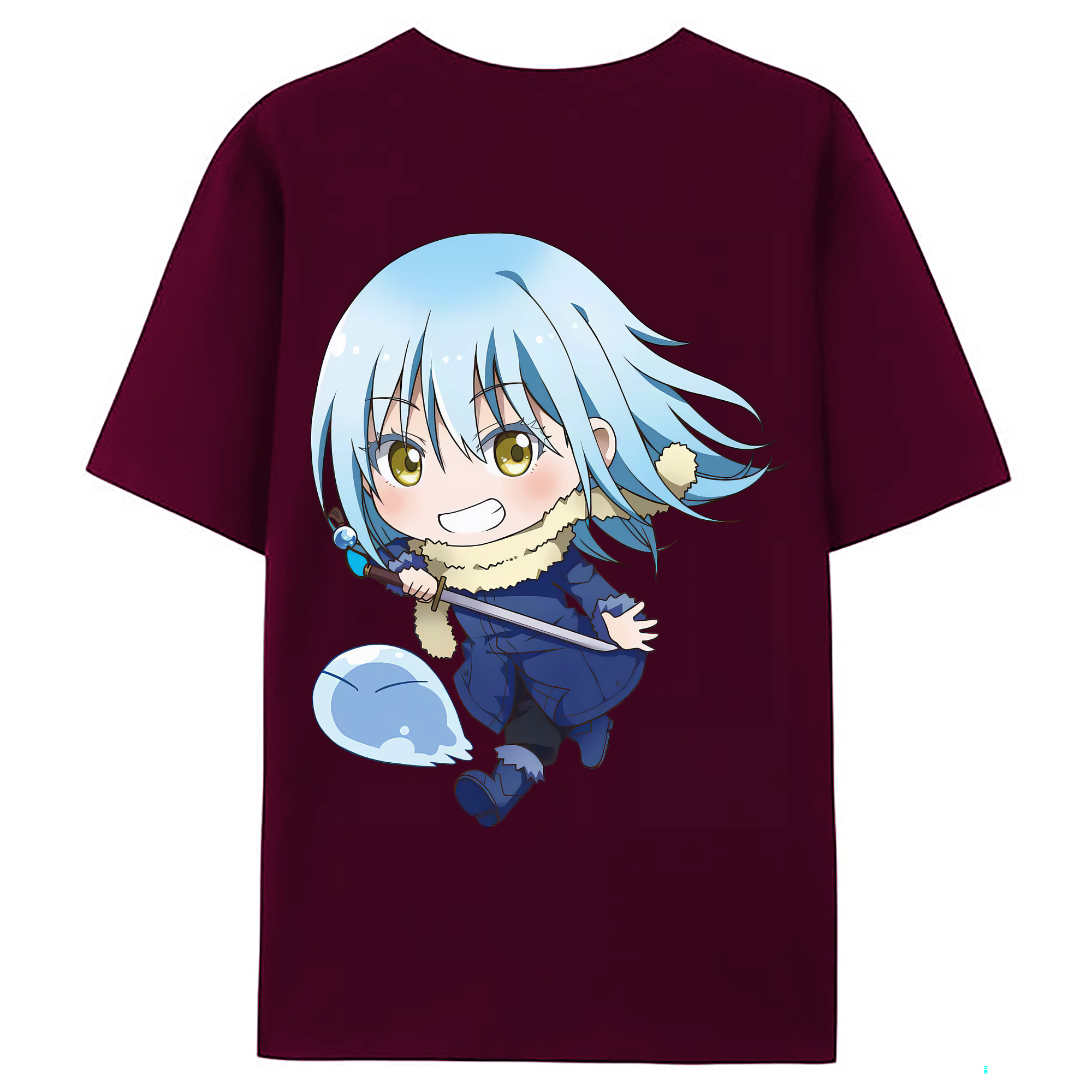 （画像用） 転スラ Regarding Reincarnated to Slime レディース半袖Tシャツ(バックプリント)